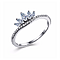 Holiday Special: Tiara Marquise Silver Plated Ring