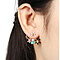 Whimsical Crystal Floral Ear Jackets