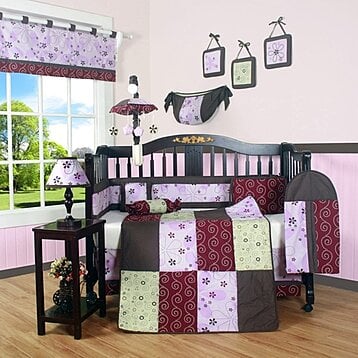 Optima baby crib online set