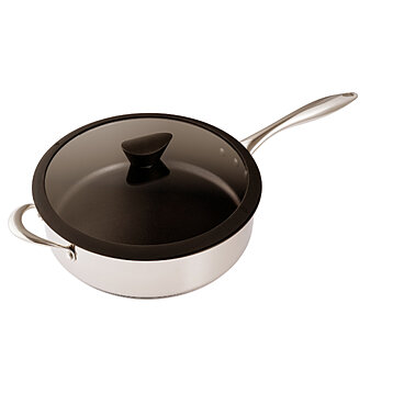  10 Stainless Steel Pan by Ozeri with ETERNA, a 100% PFOA and  APEO-Free Non-Stick Coating