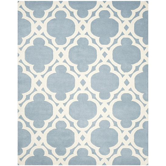 Safavieh Chatham Blue & Ivory 4' x 6' Rug