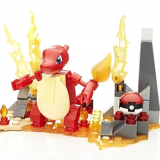 mega construx charmeleon instructions