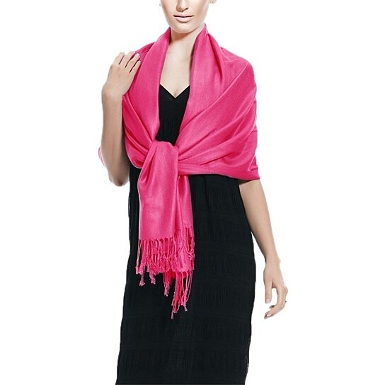 EXTREE Scarfs for Women Pashmina Silky Shawl Wrap for Evening