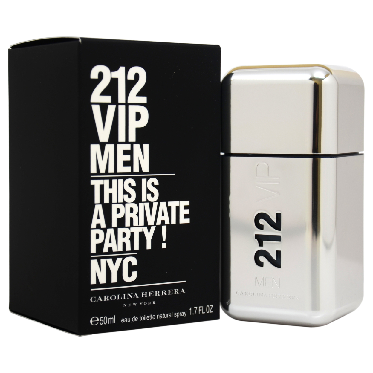 Buy 212 VIP by Carolina Herrera for Men - 1.7 oz EDT Spray by Perfume ...