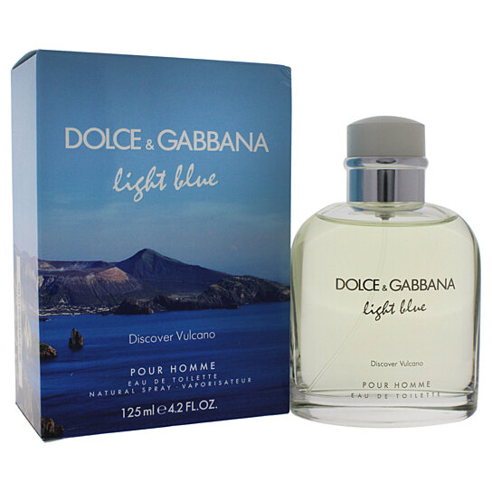 Buy Light Blue Discover Vulcano by Dolce & Gabbana for Men - 4.2 oz EDT ...