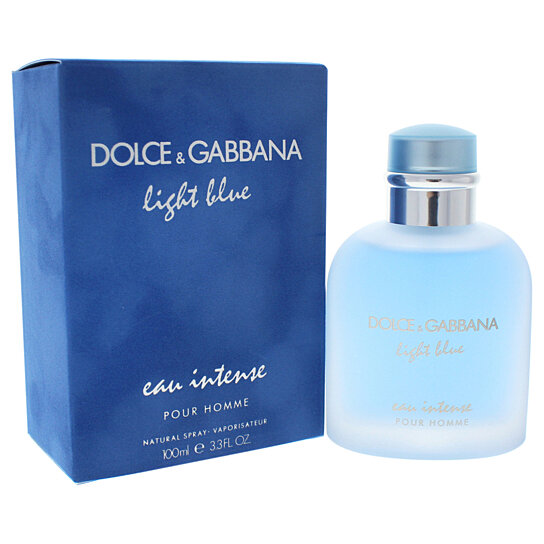 Buy Light Blue Eau Intense by Dolce & Gabbana for Men - 3.3 oz EDP ...