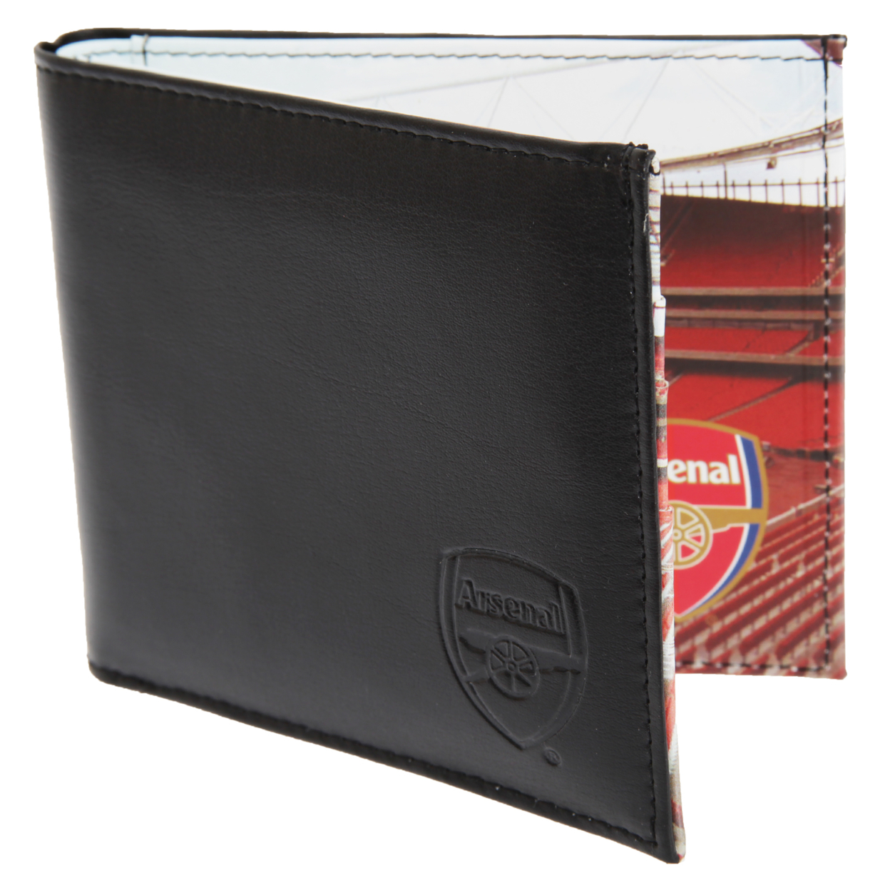Arsenal Fc Mens Official Football Stadium Leather Wallet | eBay