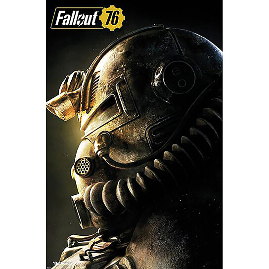 Buy Fallout 76 T 51b Power Armor Poster By Pertemba Us On Dot Bo