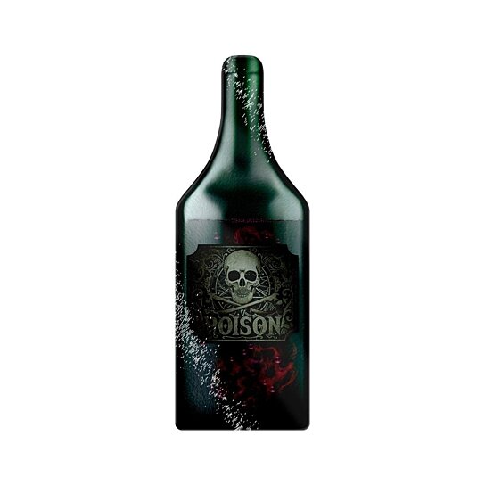 Buy Grindstore What S Your Poison Bottle Shaped Glass Chopping Board By Pertemba Us On Dot Bo