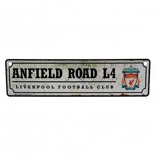 Liverpool FC The Kop Metal Sign