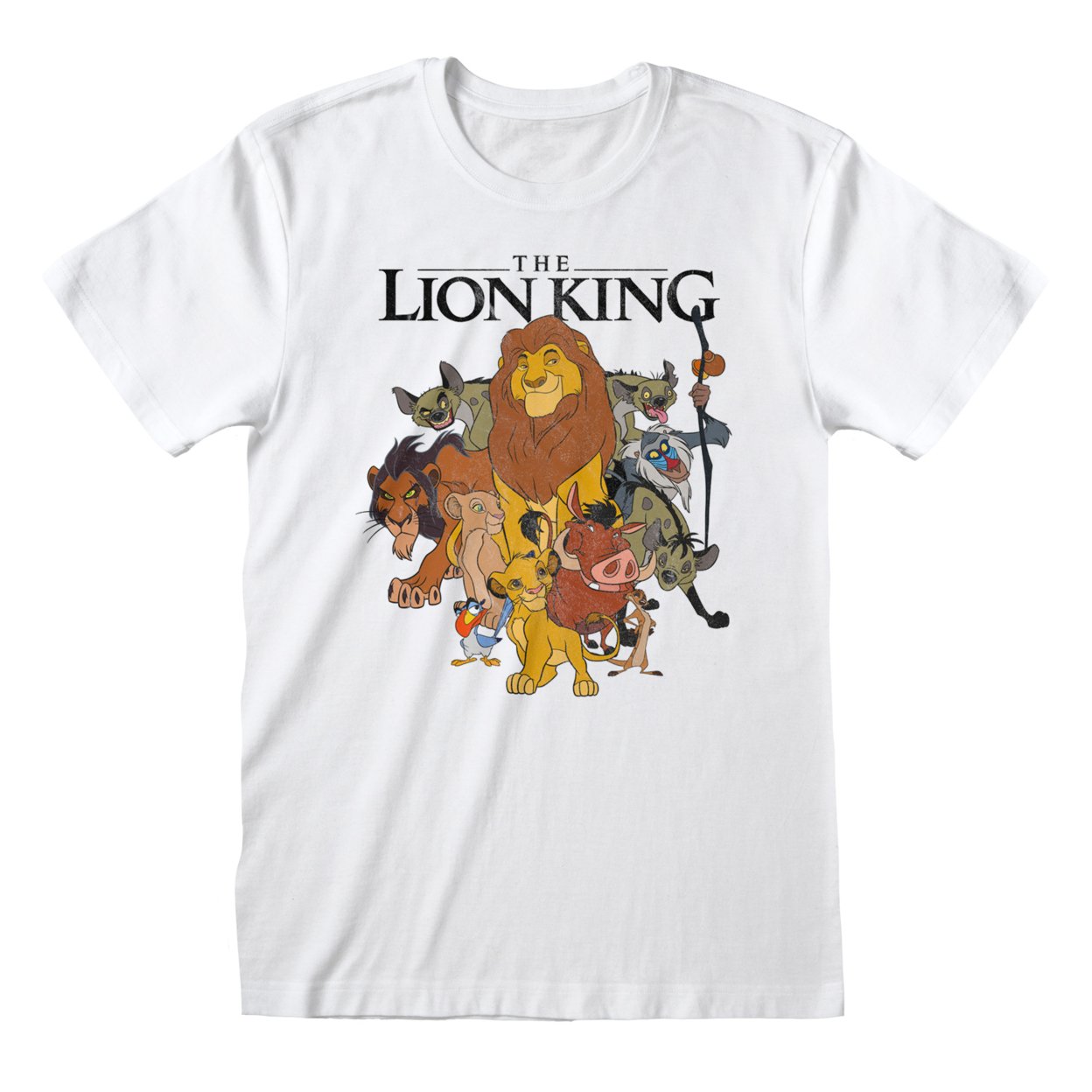 The Lion King Womens/Ladies Group Shot Fitted T-Shirt | eBay