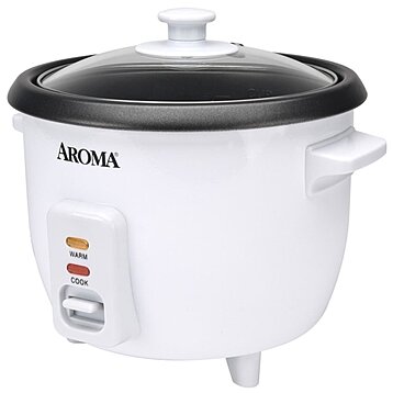 Buy Aroma 6-Cup 1.5Qt. Non-Stick Rice Cooker Model ARC-363NG by Nobody  Lower on Dot & Bo