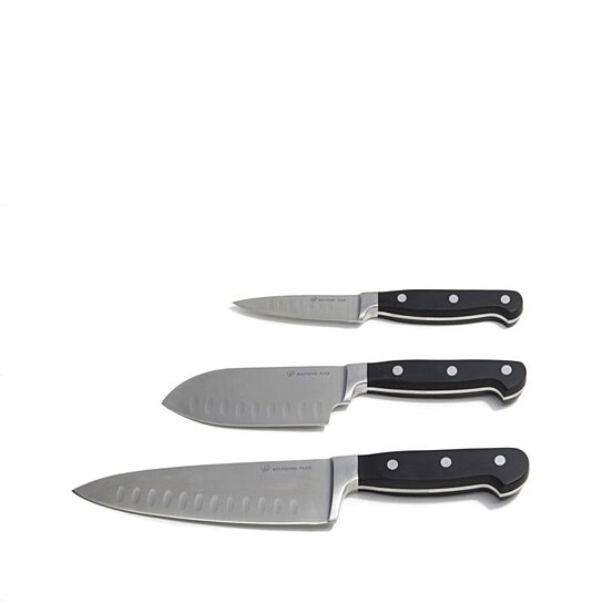 Wolfgang Puck 2 Sets of 3 Cheese Knives in Gift Boxes