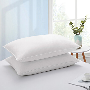 Goose Down & Feather Pillow Set