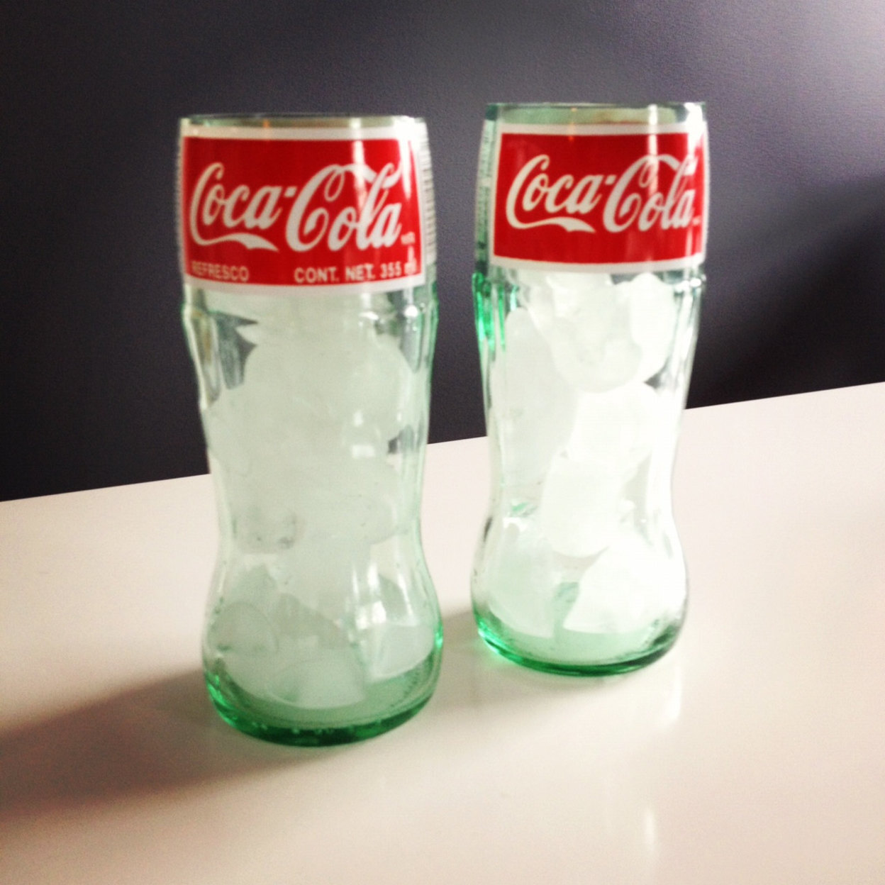 Buy Recycled Coca Cola Coke Glass Bottle Drinking Glass By Rehabulous