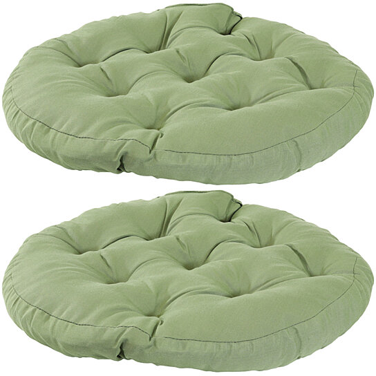 Sunnydaze Indoor/Outdoor Olefin Large Round Tufted Floor