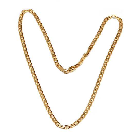 18k gold plated 22inch gucci link chain 