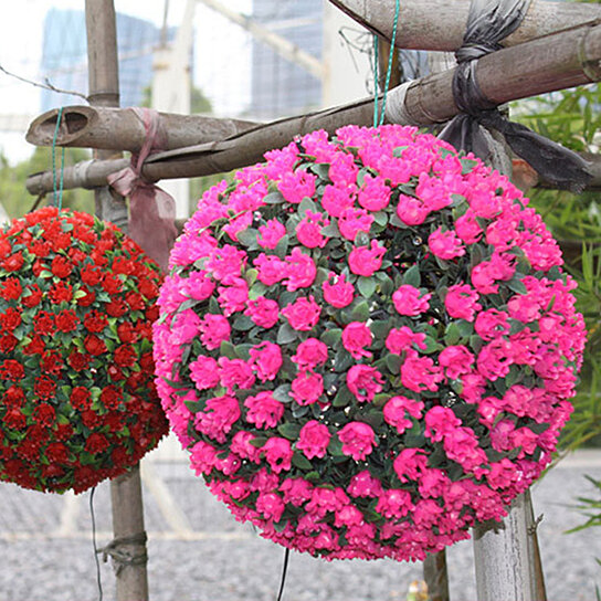 solar flower ball