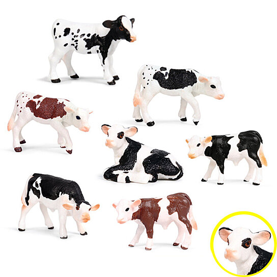 realistic cow toy