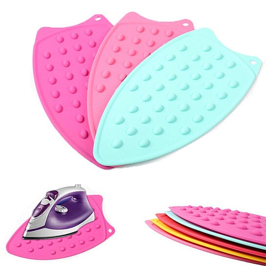 Iron Stand Mat Rest Ironing Pad Board Silicone Heat Protection Underlay Sanwood 