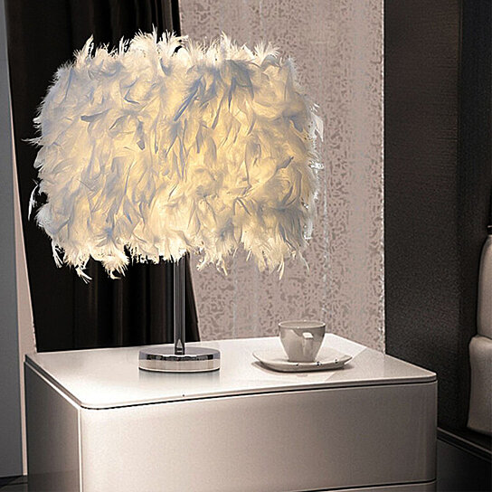 feather bedside light