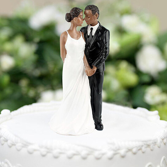 Wedding Couple Bride and Groom Wedding Cake Figurine Deco Figurine Wedding Figurine Marriage 