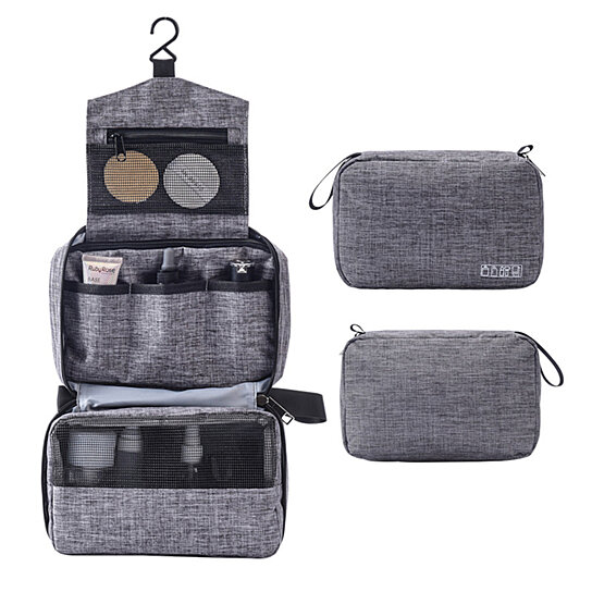 makeup bag with compartments