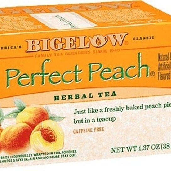 Buy Bigelow Perfect Peach Herbal Tea by Shop Jada's on OpenSky