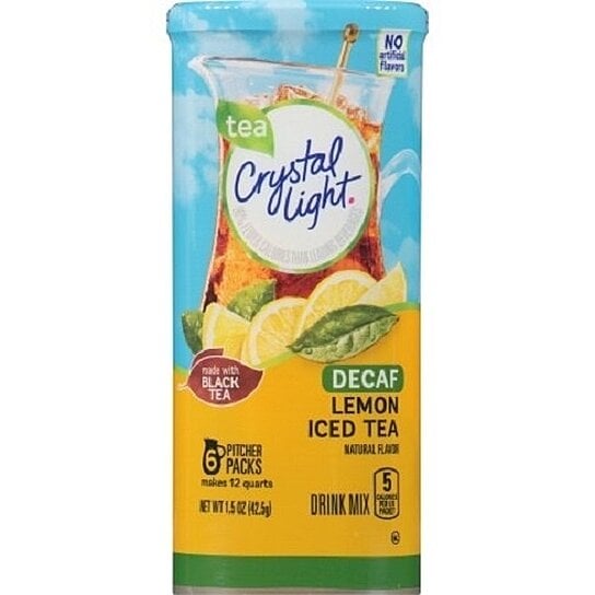 Buy Crystal Light Decaf Lemon Iced Tea Drink Mix by Shop Jada's on OpenSky