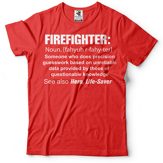 fireman t shirts funny