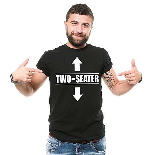 two seater shirt meme