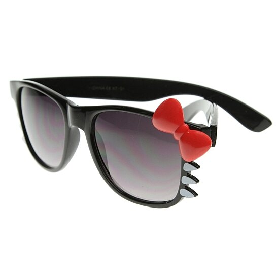 Buy Cute Ladies Retro Fashion Hello Kitty Sunglasses W Bow And Whiskers By Sunglassla On Opensky