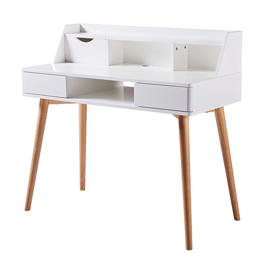 living spaces white desk