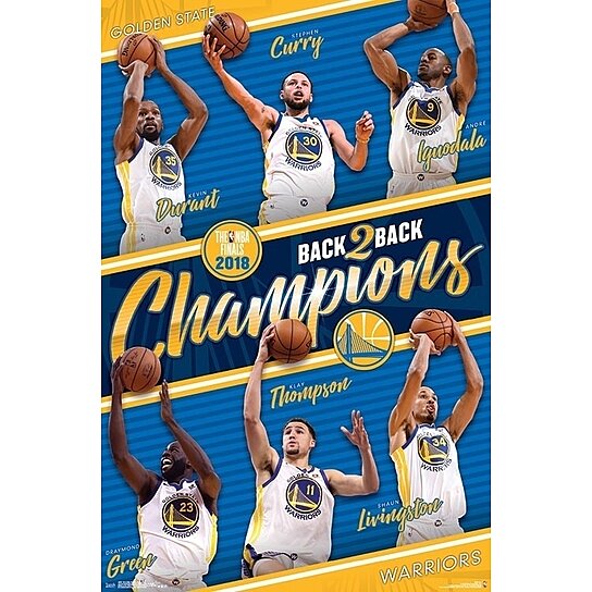 2018 NBA Finals - Champions Poster Print - Item # VARTIARP16887