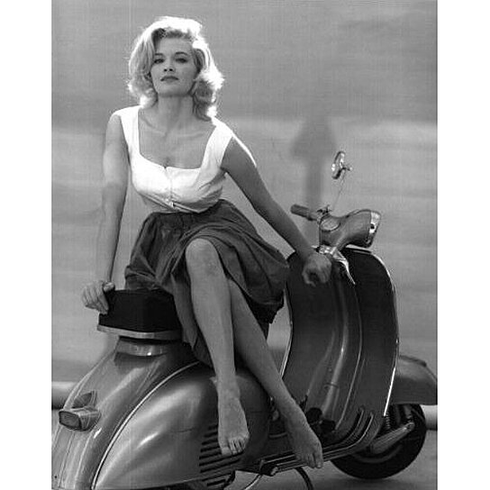 Buy Angie Dickinson Vespa 3 Photo Print 8 X 10 Item Dap1342 By