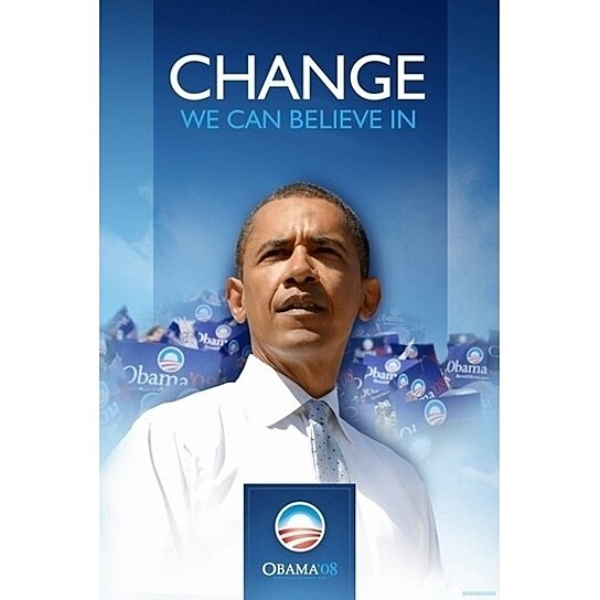 Buy Barack Obama - (First) Campaign Poster Movie Poster (11 x 17) by ...