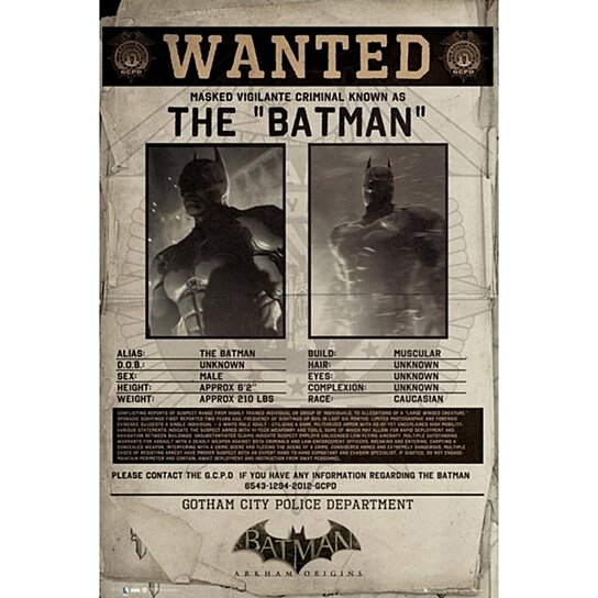 Batman: Arkham Origins - Poster 2#  Batman arkham origins, Batman arkham,  Batman