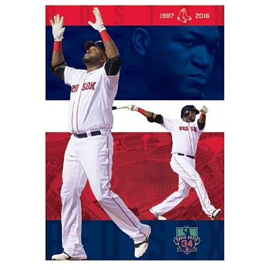 Boston Red Sox 34 David Ortiz All Over Print Baseball Jersey