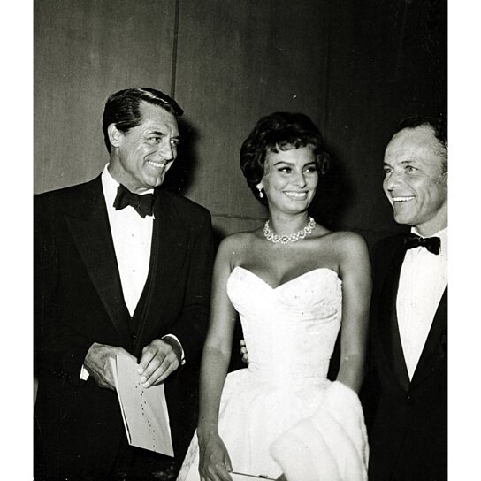 Buy Cary Grant, Sophia Loren and Frank Sinatra Photo Print - Item ...