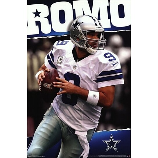 Dallas Cowboys NFL Football Helmet Poster 22x34