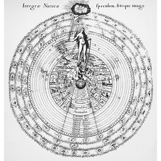 Buy Fludd'S Universe. /Na Diagram Of The Universe By The 17Th Century ...