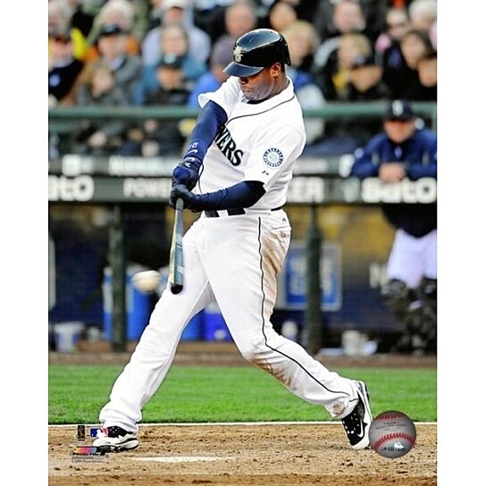 Ken Griffey Jr. 2009 Action Photo Print - Item # VARPFSAALE002 - Posterazzi