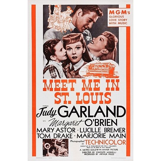 Buy Meet Me In St. Louis Us Poster Art Top: Margaret O'Brien Judy ...