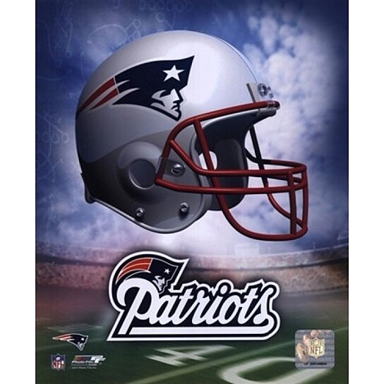 John Hannah Signed Patriots Full-Size Throwback Helmet Inscribed