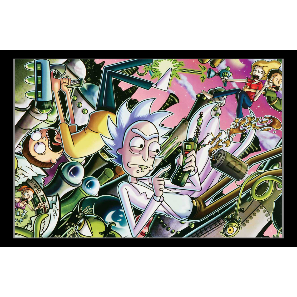 Rick And Morty Chaos Poster Print (36 x 24) | eBay