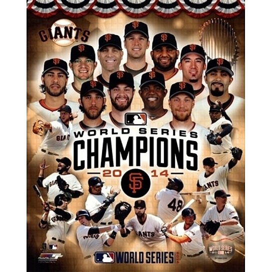 San Francisco Giants 2014 World Series CELEBRATION Poster - Costacos –  Sports Poster Warehouse