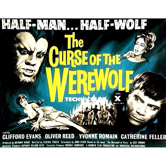 Buy The Curse Of The Werewolf From Left Top: Oliver Reed Catherine ...