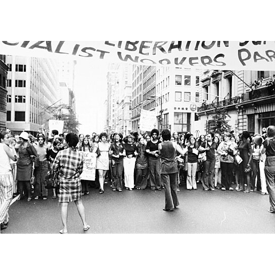 Buy Women'S Rights, 1970. /Nwomen Marching Down New York'S Fifth Avenue ...