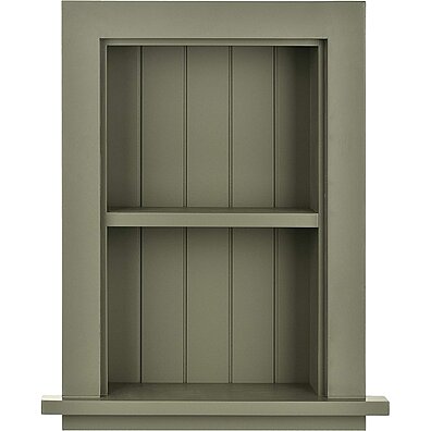 Haotian Tall Bathroom Cabinet with 3 Shelves, Bzr17-w