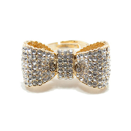 Buy Luxe Pave Bow Ring by t+j Designs by t+j Designs on OpenSky